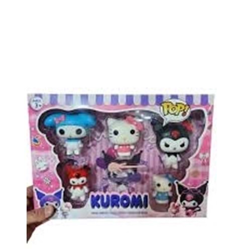 GARDEN 210828 5 Lİ KROMİ VE HELLO KİTY SET