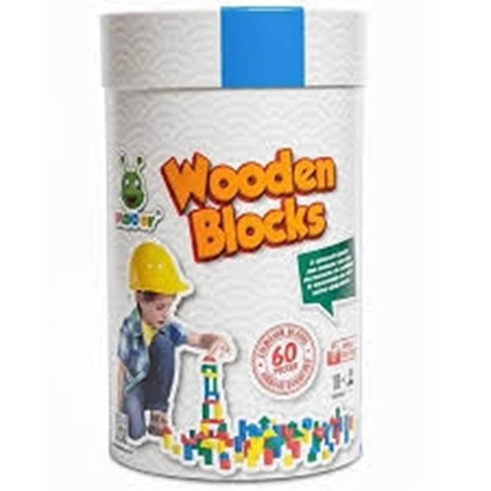 WOODOY KR017 60 PARÇA KÜÇÜK KOVALI BLOKLAR