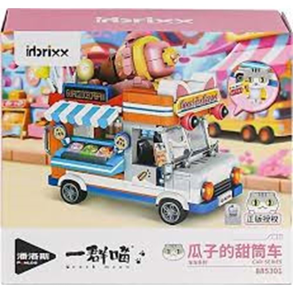 VAGON P885301 PANLOS KONİ ARABASI 723 PARÇA BLOCK OYUNCAK