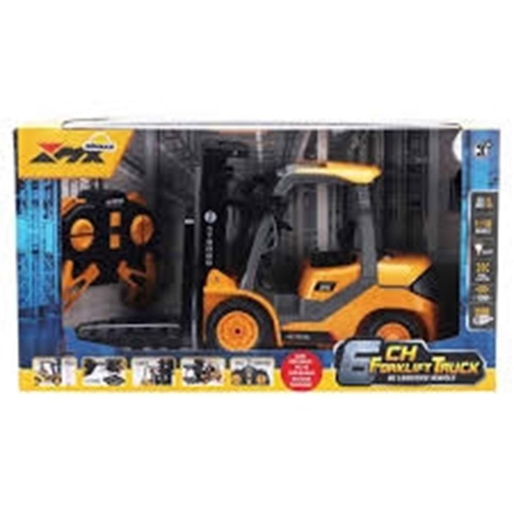 SUN 5087 RST-RC İŞ MAKİNESİ 1 18 FORKLİFT FF IŞIKLI 6CH 3 7V USB 40MHZ