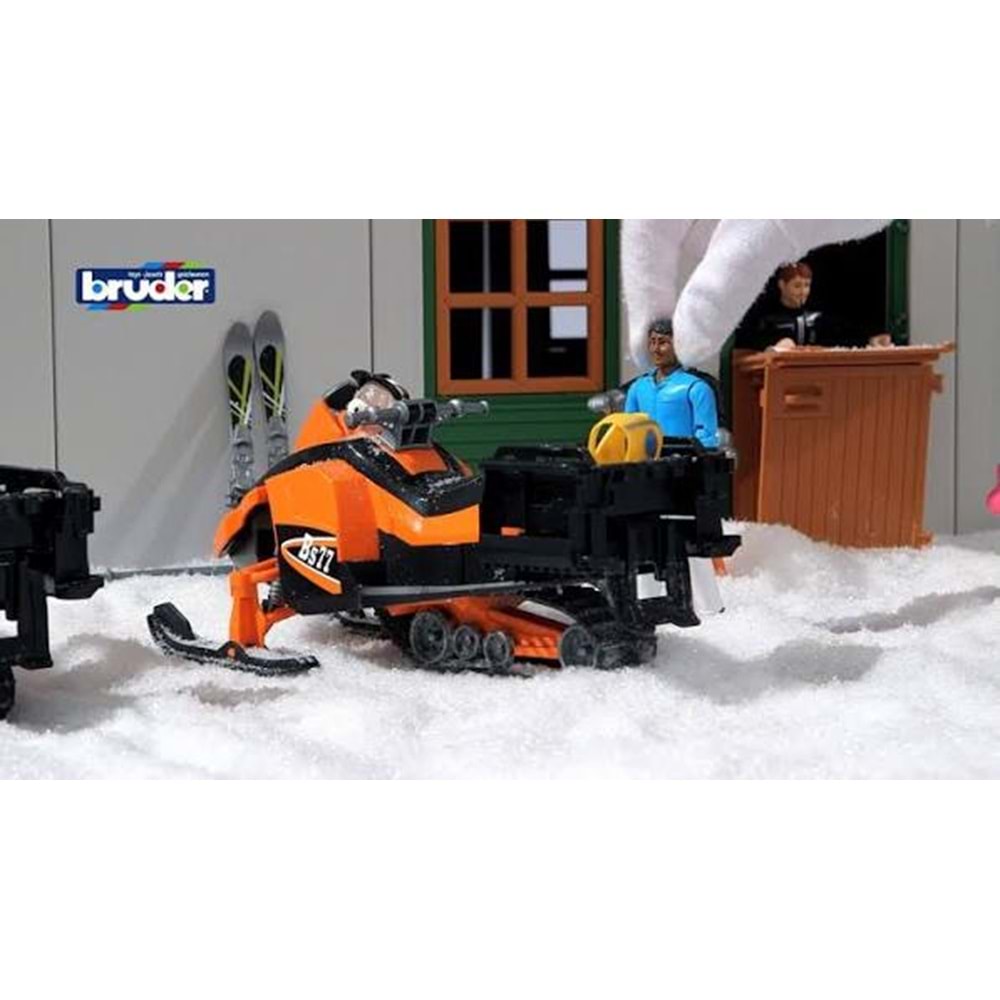 BRUDER BR63101 KAYAK ARACI & SÜRÜCÜSÜ VE AKSESUARLARI