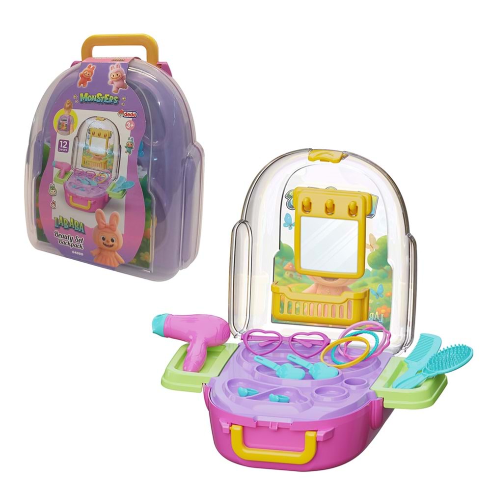 DEDE 04090 CANAVARLAR GÜZELLİK SET SIRT ÇANTASI