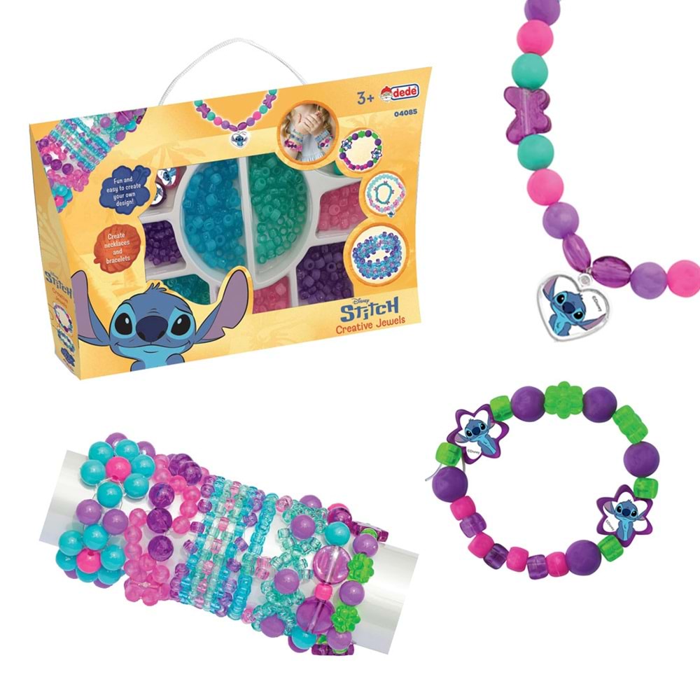 DEDE 04085 Stitch Takı Seti Küçük El Çantası