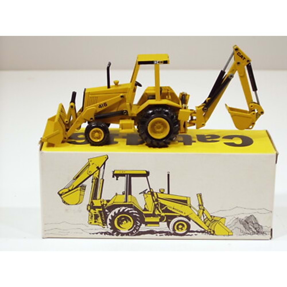 CAT MODEL 1/50 416 BACKHOE LOADER