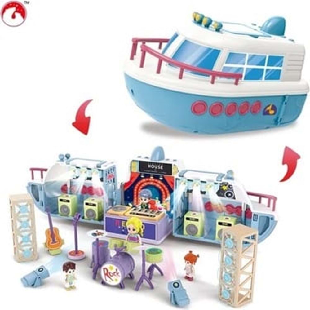 VARDEM GB0512 SESLI ISIKLI AKSESUARLI PARTI GEMİ