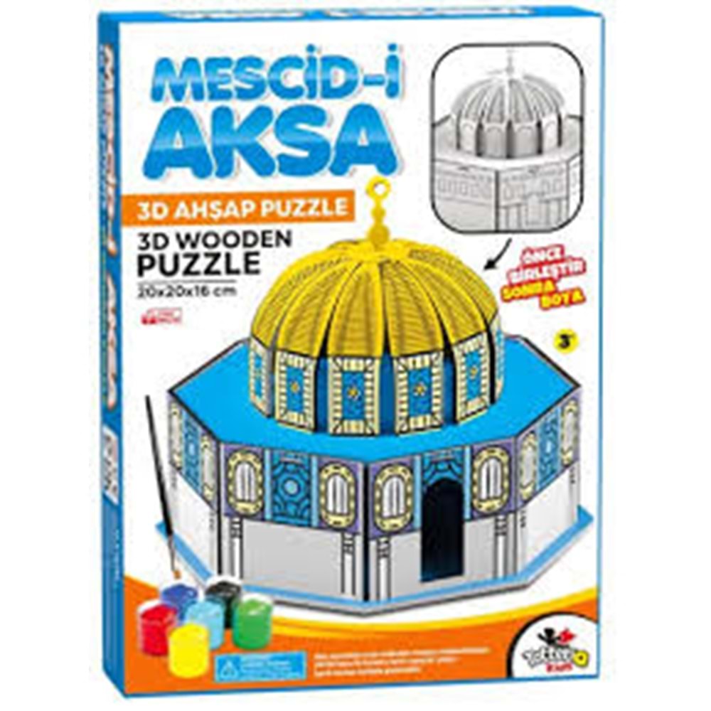 TOT-8209 MESCID-I AKSA 3D AHSAP PUZZLE