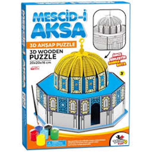 TOT-8209 MESCID-I AKSA 3D AHSAP PUZZLE