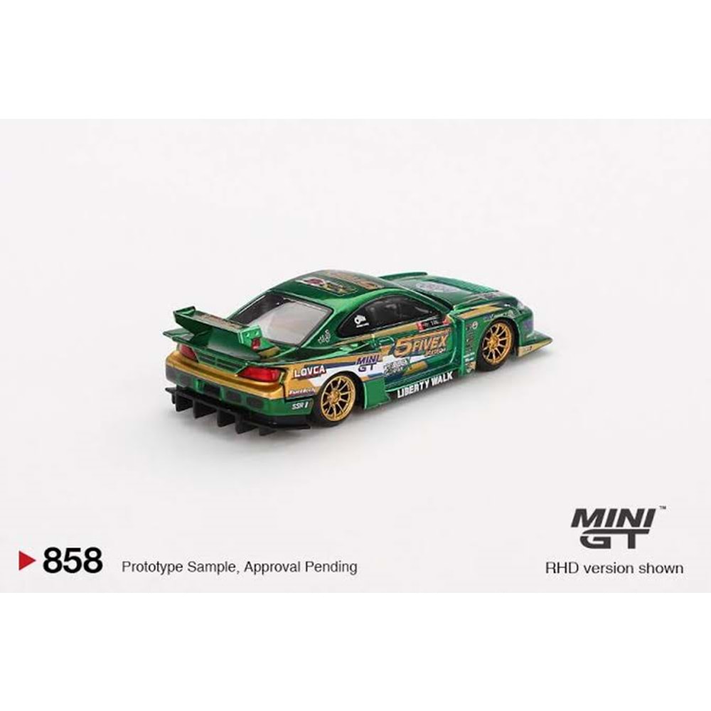 EKN MINI GT 858 (BL) NİSSAN SİLVİA (S15) LB-SUPER SİLHOUETTE
