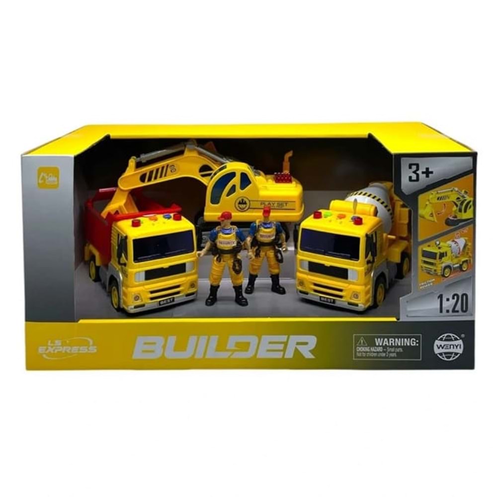 CANALİ WY510-3 SÜRTMELİ SESLİ 3 LÜ İŞ MAKİNASI