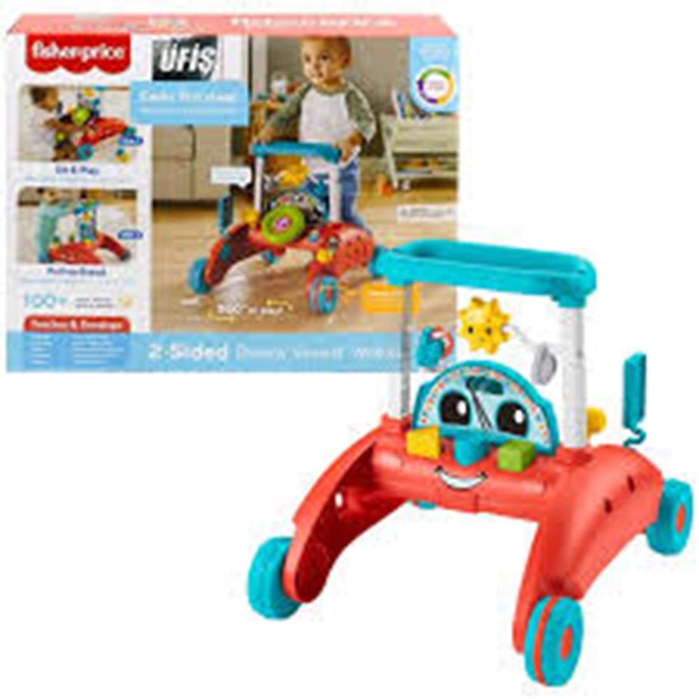 HJP48 Fisher-Price İlk Arabam Çift Yönlü Yürüteç