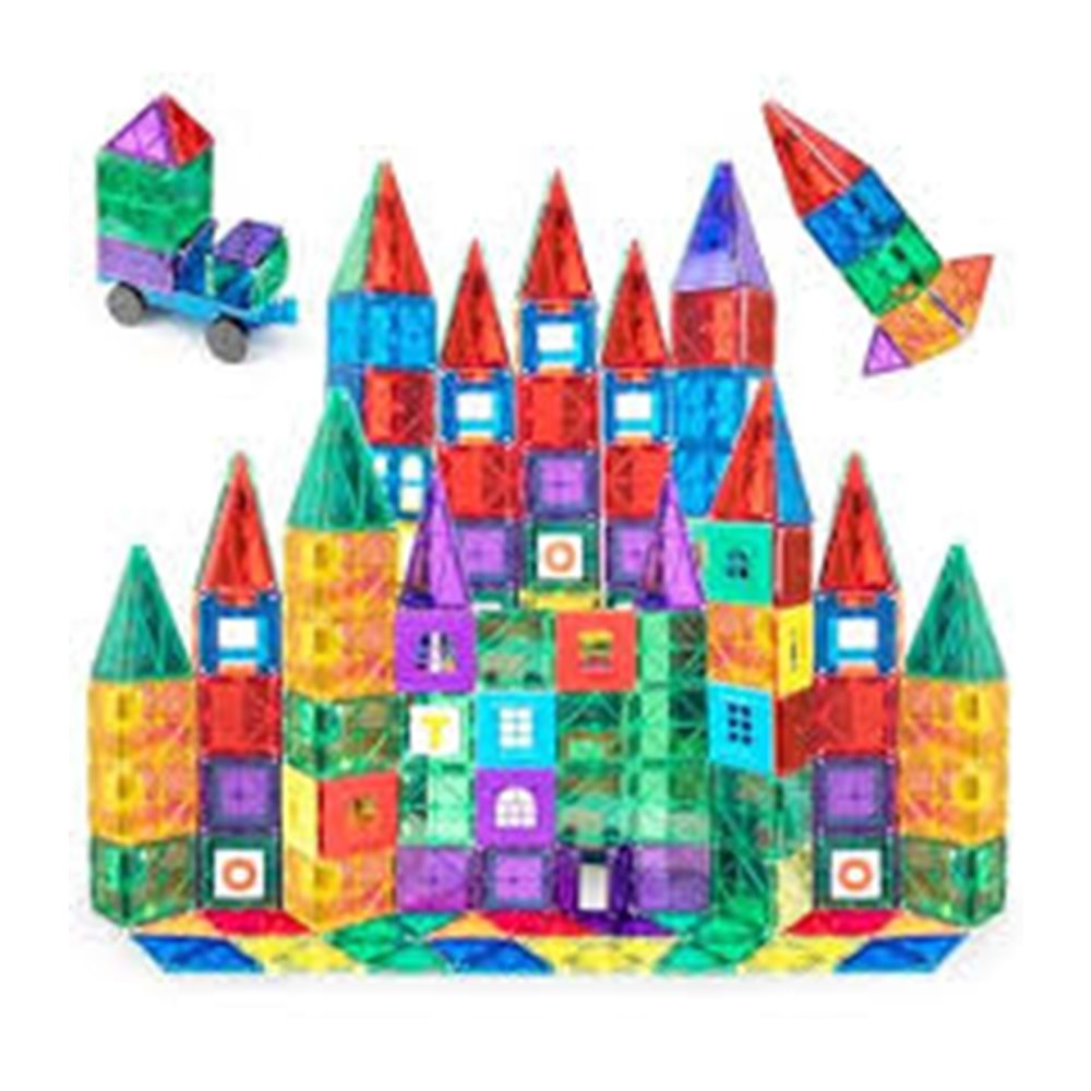 DUDE SH40764 75 PARÇA YILDIZ ELMAS RENKLİ PENCERE MAGNET BLOKLAR