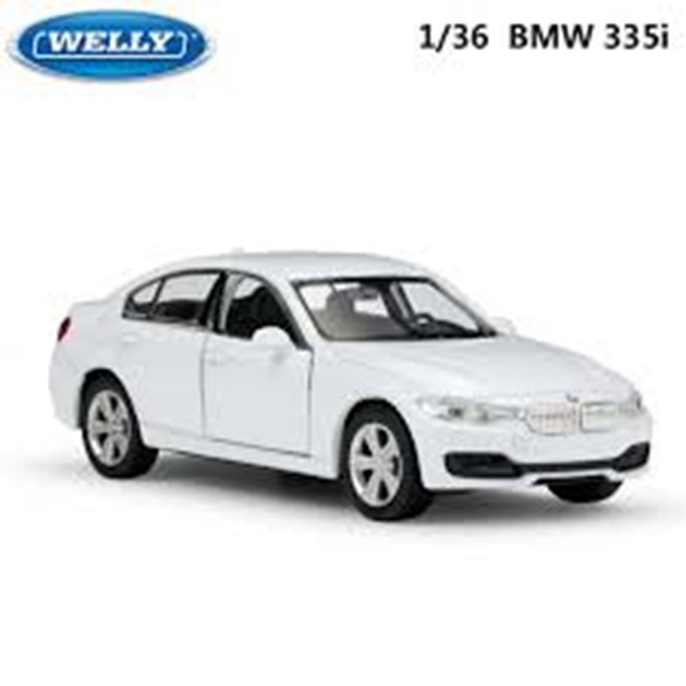 WELLY 1/32 DİE CAST PULL BACK BMW 335i