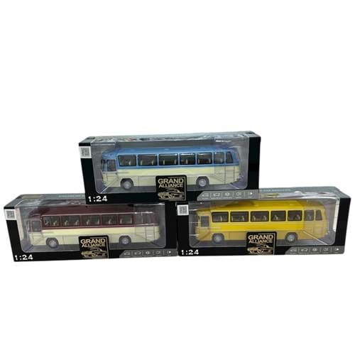 KARSAN METAL SESLİ IŞIKLI FONK ÇEK BIRAK 1/24 OTOBÜS