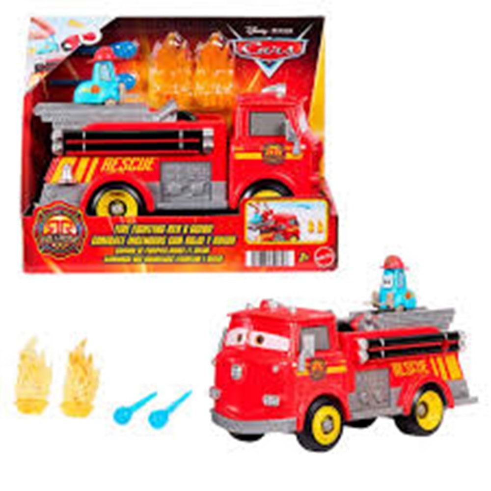 MATTEL JFL54 Cars Hero Oyun Seti İTFAİYE