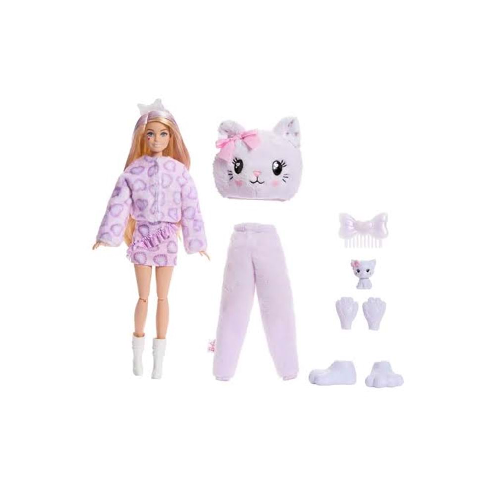 MATTEL JFV59 Barbie Cutie Reveal Care Bear Serisi