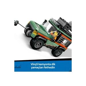 LEGO 60447 City 4x4 Arazi Arazi Aracı 221 parça +6