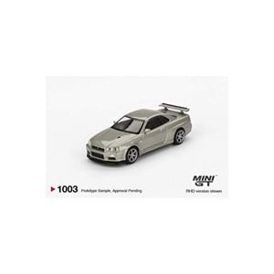 EKN MGT01003 Mini GT 1/64 Nissan Skyline GT-R (R34) V-Spec II Nür Millenium Jade