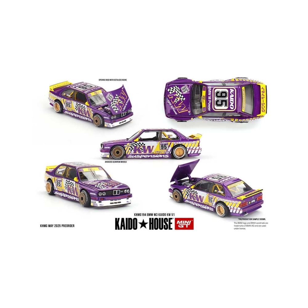 EKN Mini GT 1/64 KaidoHouse BMW M3 Kaido KW