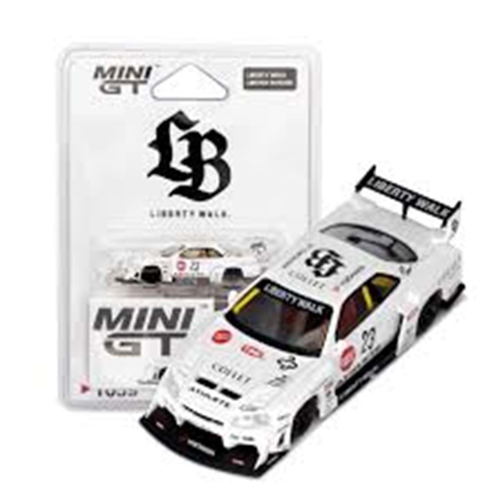 EKN Mini GT 1/64 Nissan LB-ER34 Super Silhouette ATHLETE/COLLET
