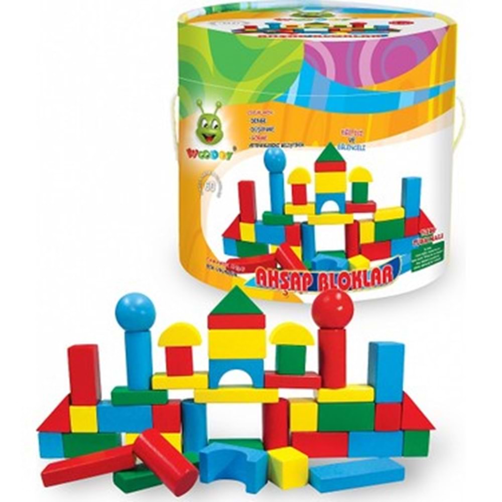 WOODAY KR015 60 PÇS BÜYÜK BLOK