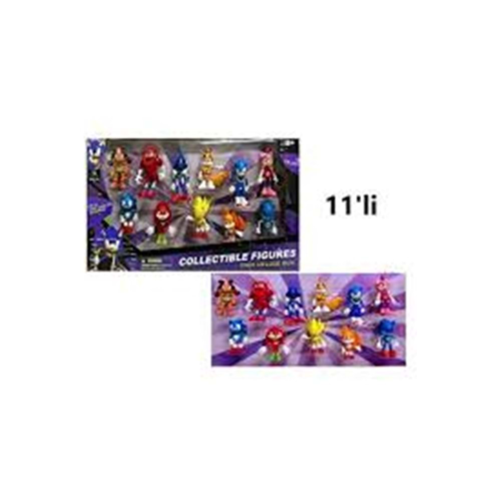 BARAN 4095 SONİC 11 PARÇA KOLLEKSİYON SET