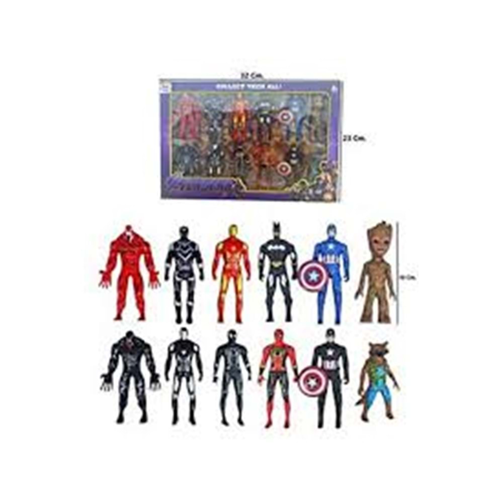 BARAN 547 AWENGERS 12 Lİ SET