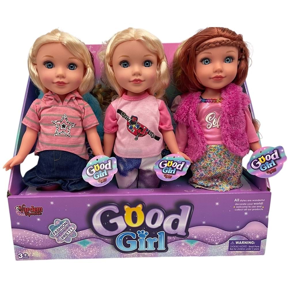 VARDEM WG-36001 MUZIKLI 36CM GOOD GIRL BEBEK