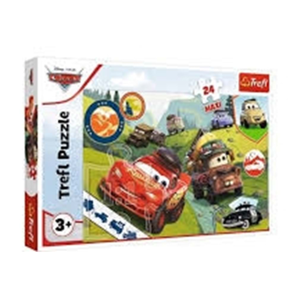 VARDEM PUZZLE-14352 24 PARCA MAXI DISNEY CARS 3