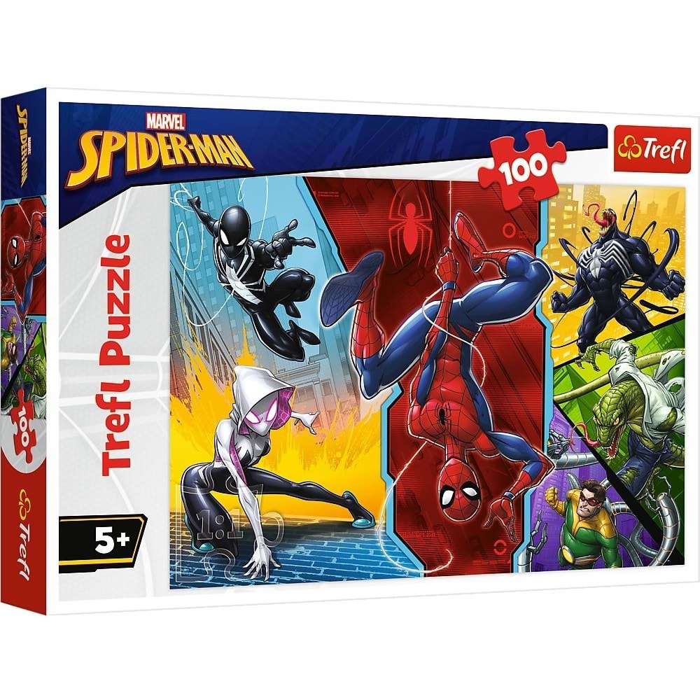 VARDEM PUZZLE-16347 100 PARCA MARVEL SPIDERMAN