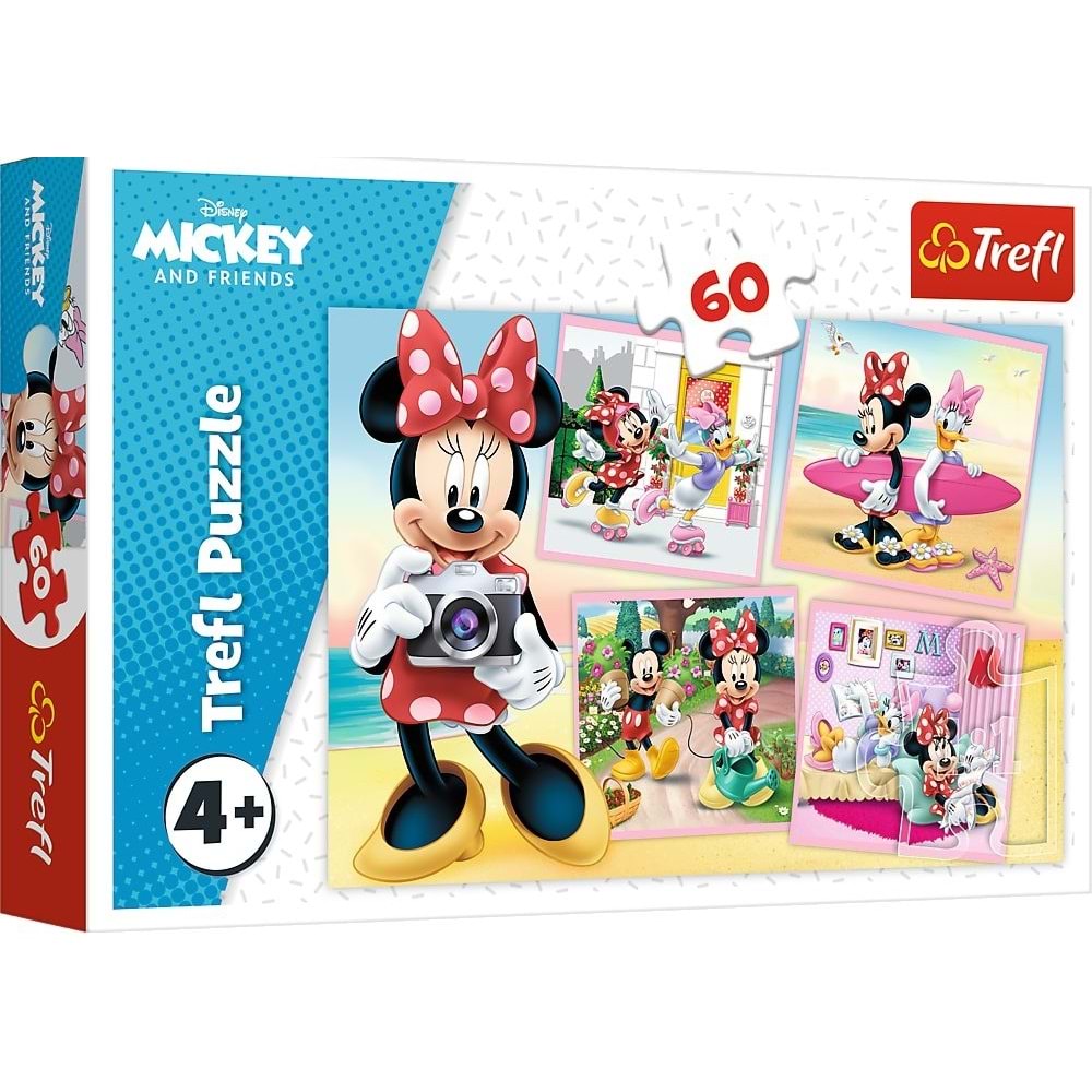 VARDEM PUZZLE-17360 60 PARCA MINNIE