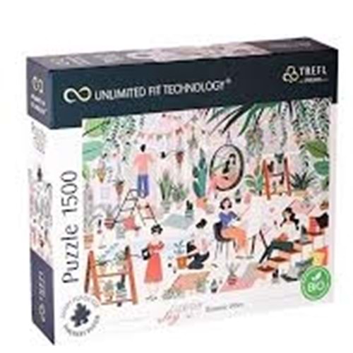 VARDEM PUZZLE-26205 1500 PARCA BOTANIC VIBES
