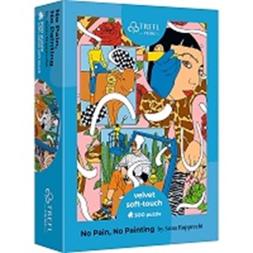 VARDEM PUZZLE-37423 500 PARCA NO PAIN, NO PAINTING