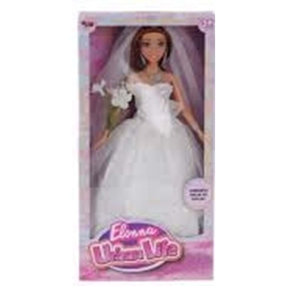 VARDEM WG-661048 KUTULU 29CM GELINLIKLI BEBEK MANKEN BEBEK