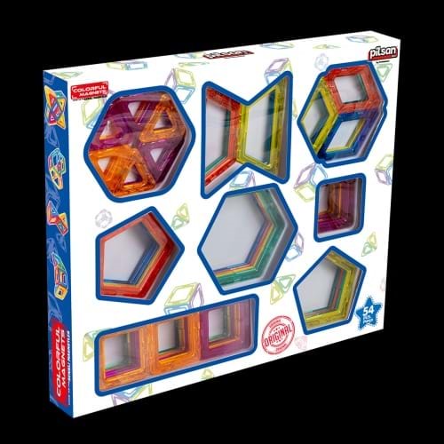 PİLSAN 03-712 RENKLI MAGNETLER 54 PARCA