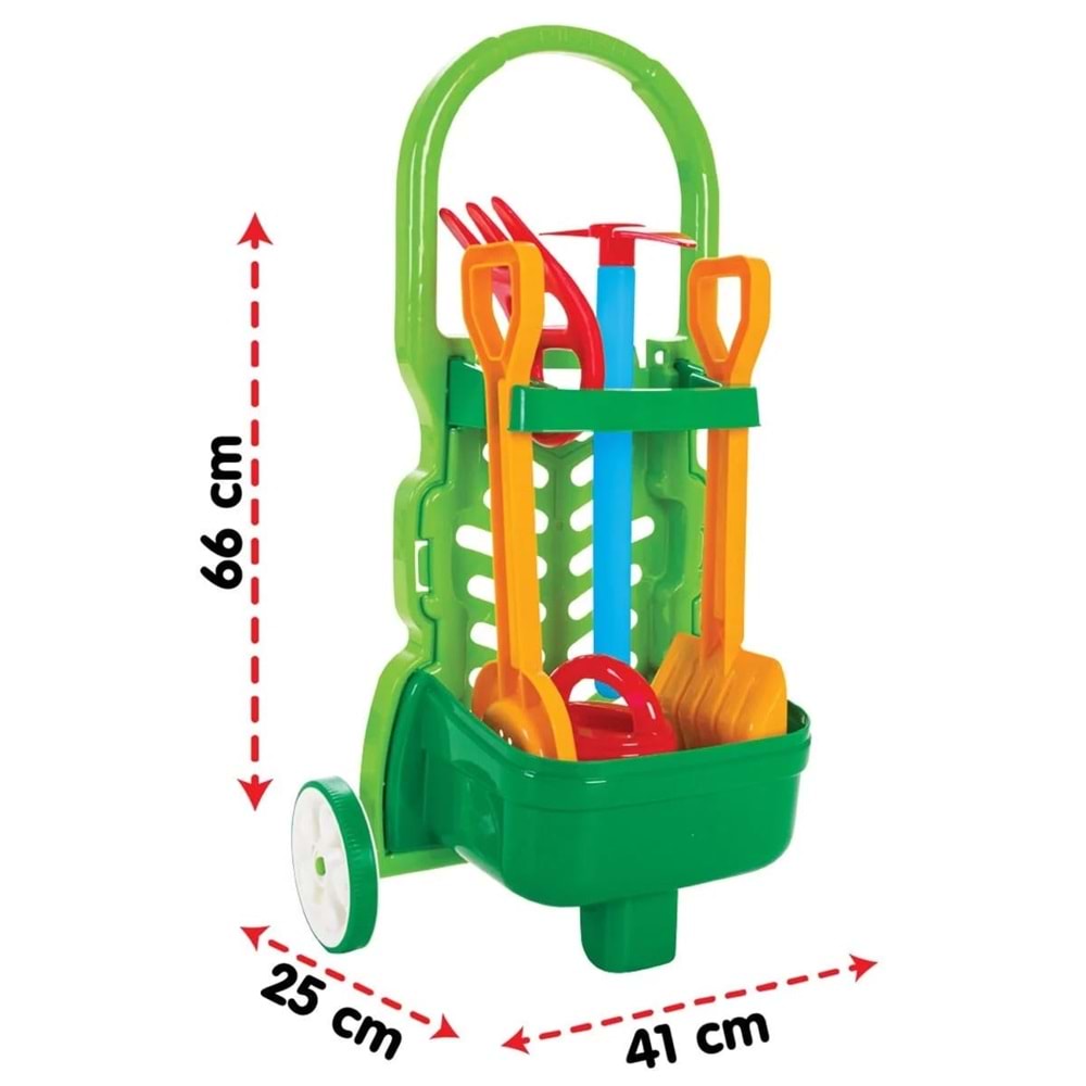 PİLSAN 07 619 ARABALI BAHÇE SETİ