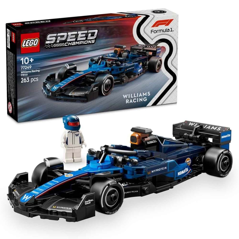LEGO 77249 Speed Champions Williams Racing FW46 F1 Yarış Arabası 363parça +10yaş