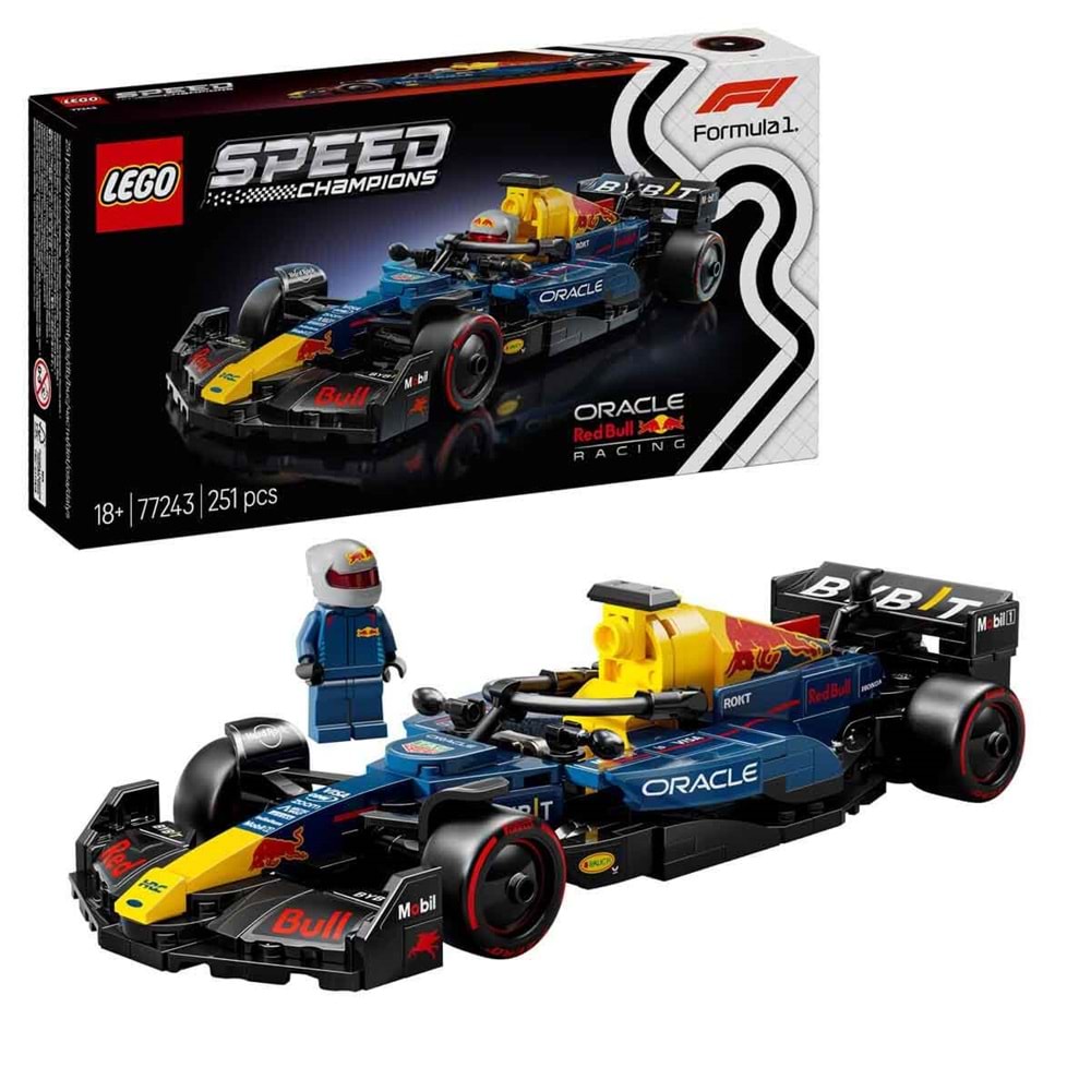 LEGO 77243 Speed Champ. Oracle Red Bull Racing RB20 F1 251 parça +18 yaş
