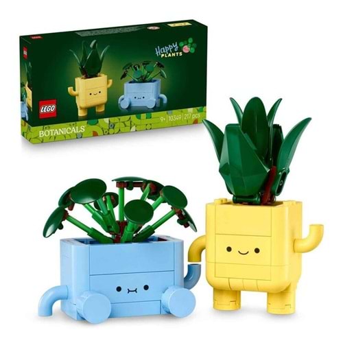 LEGO 10349 iconic Botanicals Mutlu Bitkiler 217 parça +9 yaş