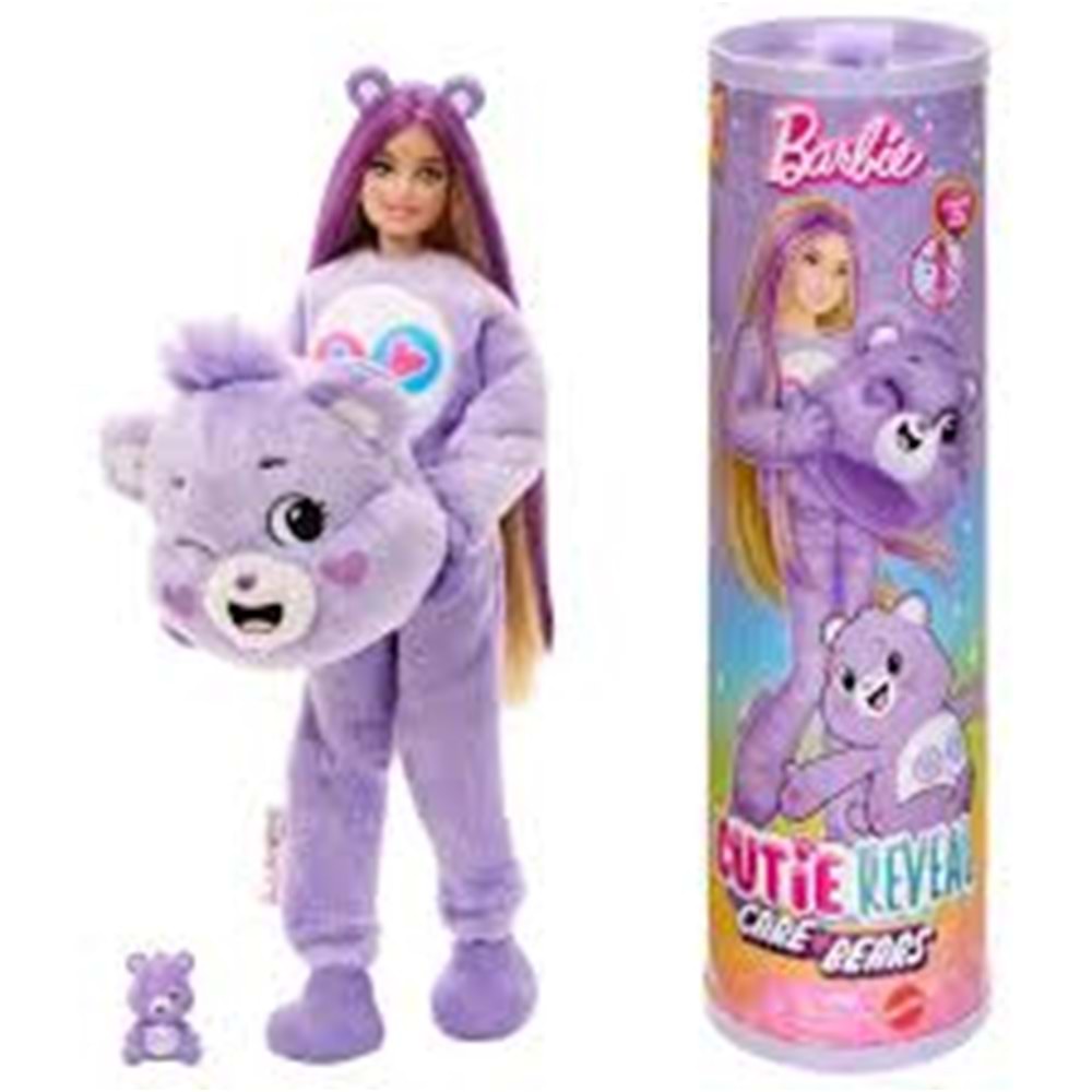 MATTEL JCN93 Barbie Cutie Reveal Care Bear Seris