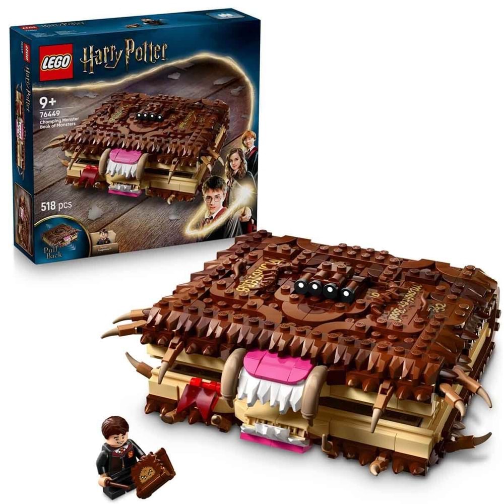 LEGO 76449 Harry Potter - Isıran Canavarlar Kitabı 518 parça +9 yaş