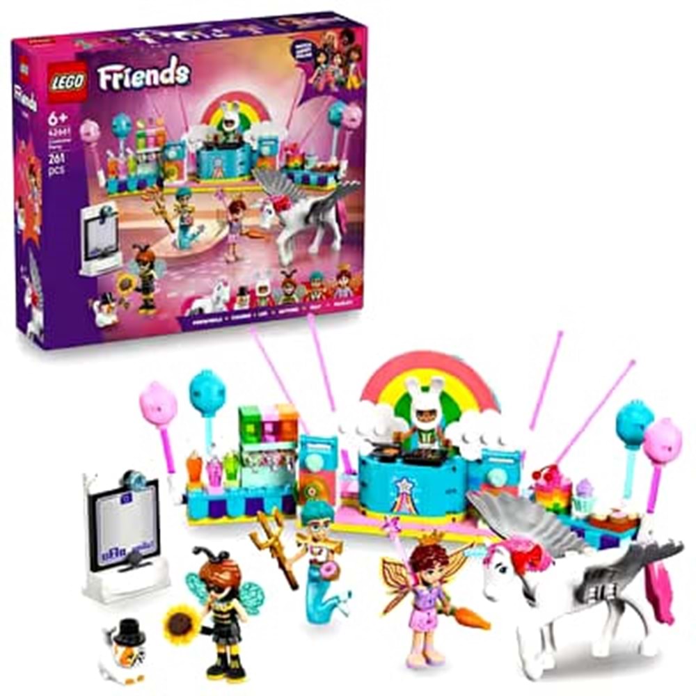 LEGO 42661 Friends Kostüm Partisi 261 parça +6 yaş
