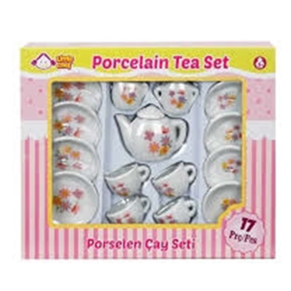 MATTEL 2168 SUN-RST-LCH-ÇAY SETİ 17 PRÇ PORS 4A