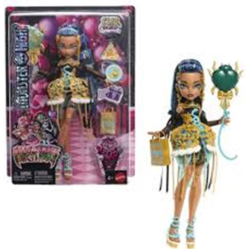 MATTELE JBG76 Monster High ScarySweet Birthday Cleo