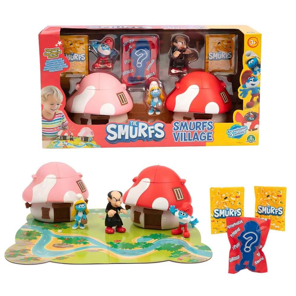 GP 0PUF49000 Şirinler Köyü OyunSeti