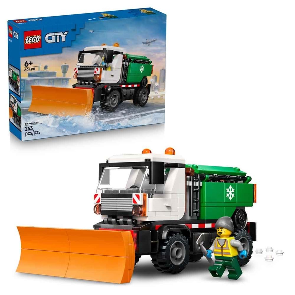 LEGO 60490 City Kar Küreme Aracı263 parça +6 yaş
