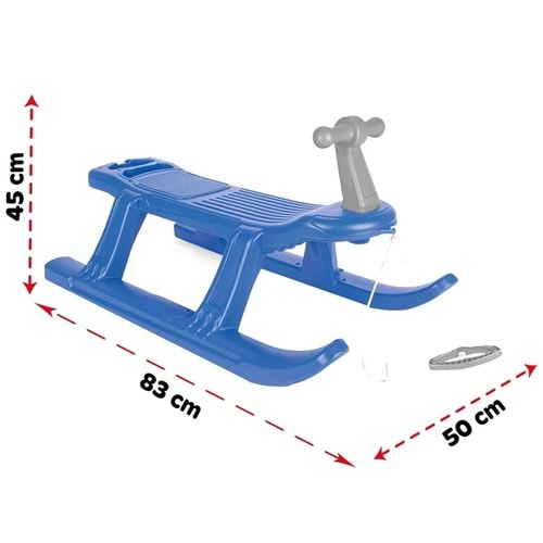 PİLSAN 06 170 KAR CANAVARI KIZAK MAVİ