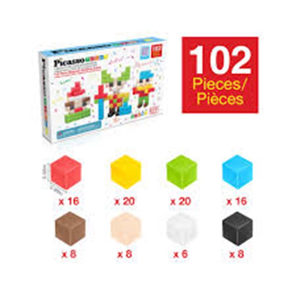 HALLEY SH59843 102 PARÇA MİNİ KÜP MAGNET