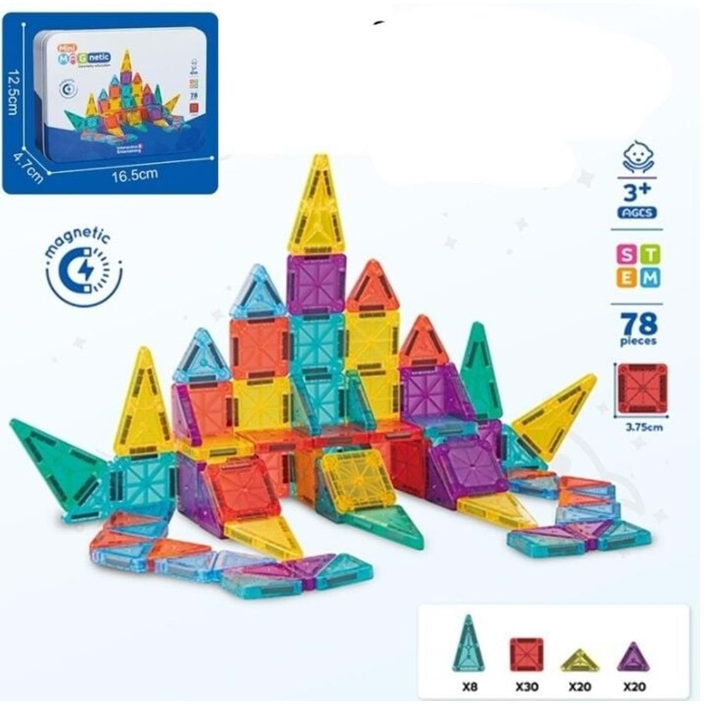 HALLEY SH59834 78 PARÇA MİNİ MAGNET