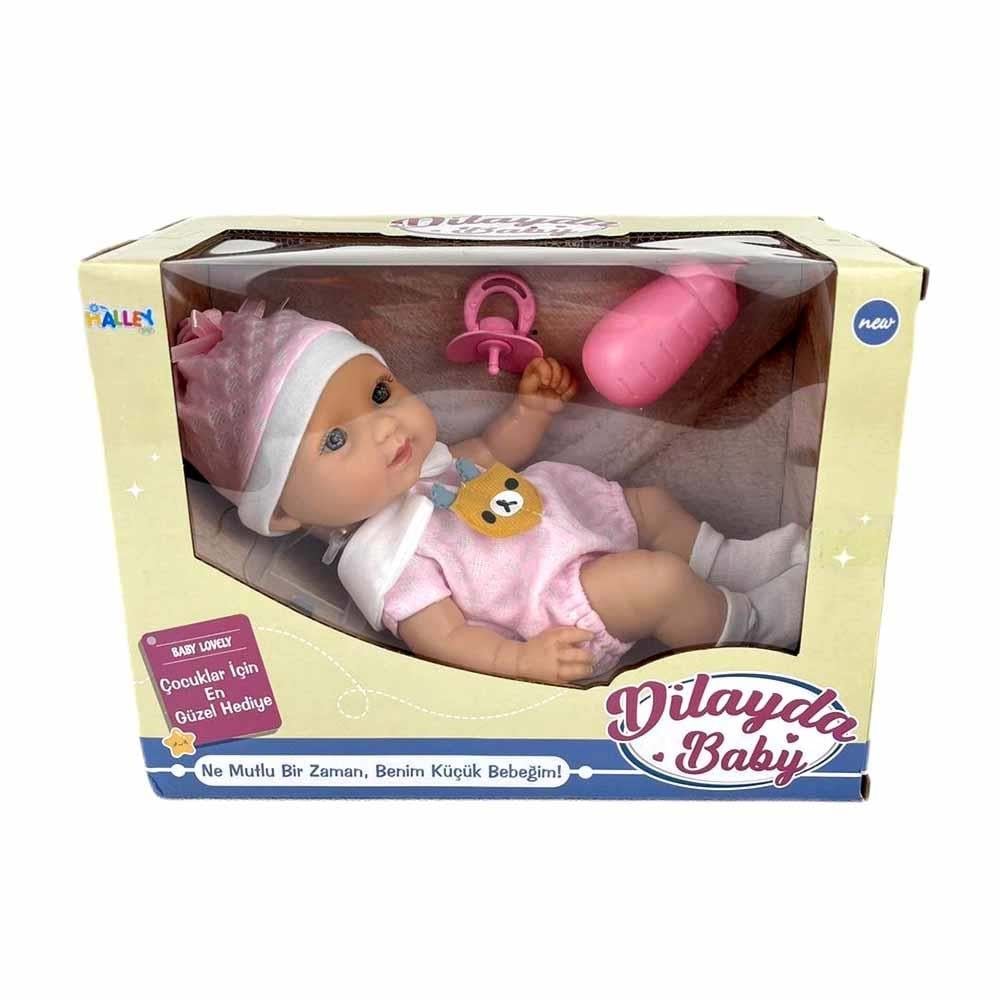 HALLEY SH59821 26 CM TAM KAUÇUK BEBEK,EMZİK VE BİBERN-ZRV