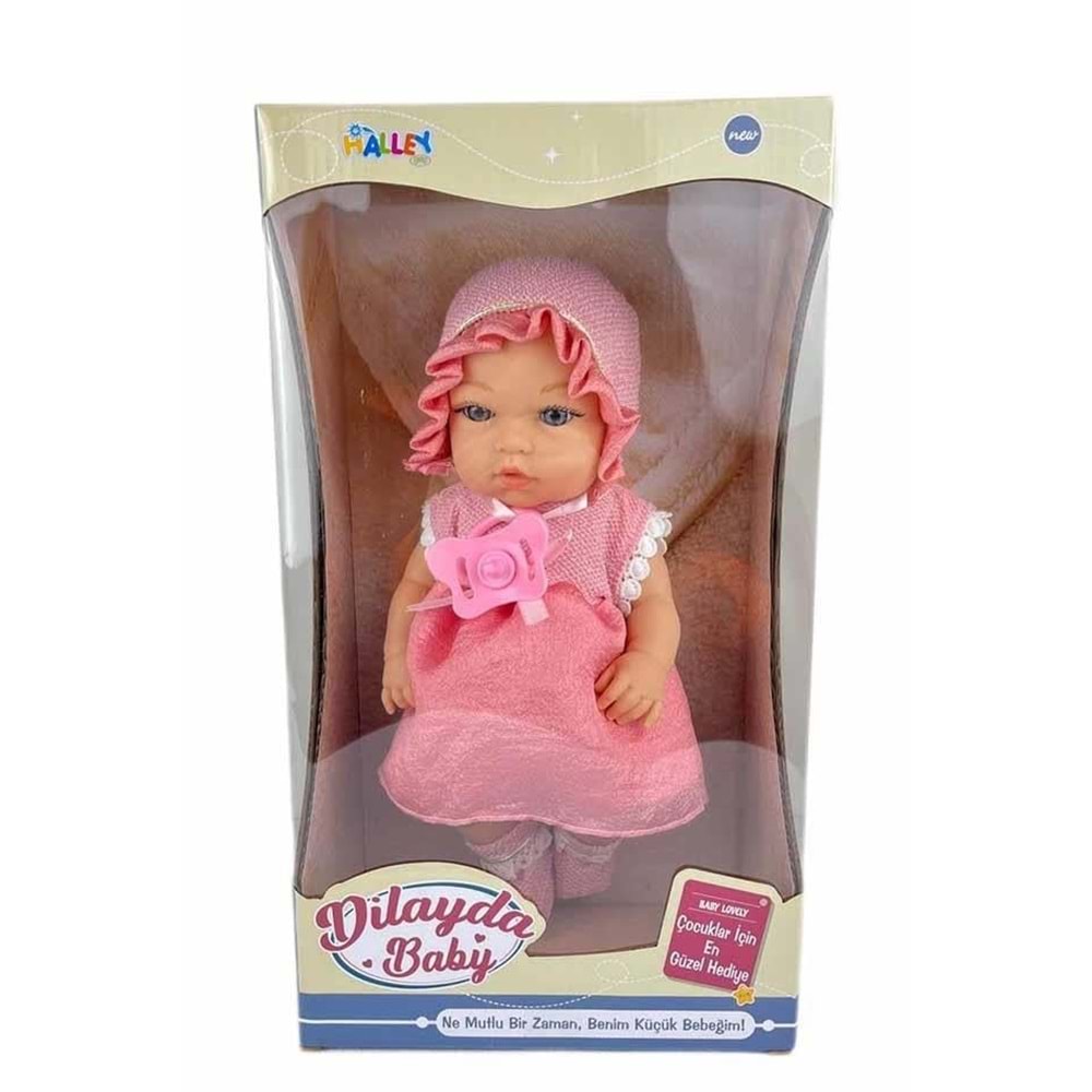 HALLEY SH59994 32 CM TAM VİNİL BEBEK EMZİKLİ-ZRV